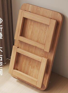 折床叠桌子榻家用实木榻米上小茶几飘窗桌炕几学习桌电脑矮DKB桌