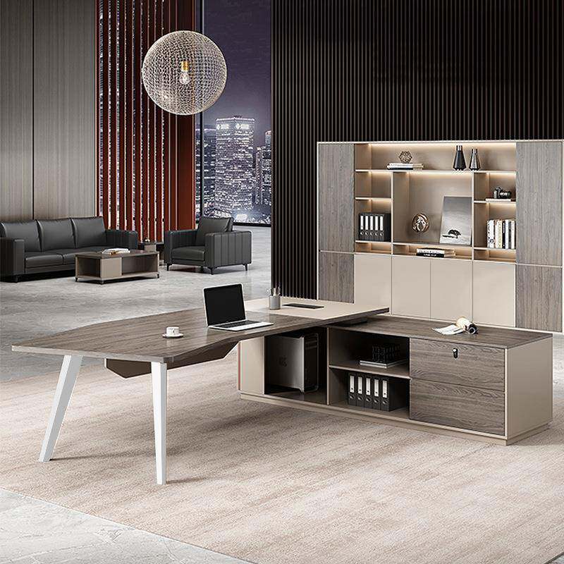 老板6桌办公1211桌简约现代大班主管桌单人1经理办公室桌子.米创