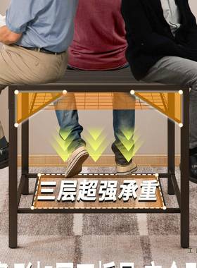 可折烤烤火桌2025新方款家用火架多功能小桌子四桌叠简易取F98TJS