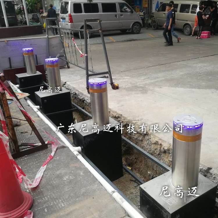 尼高迈-电液一体升降路障 导流区道路升降路障 手动升降路障
