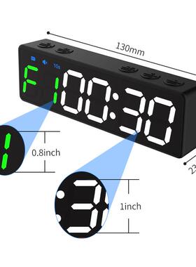 跨境亚马热卖品爆款产miin运动电子钟多功能逊589室内健身计时器