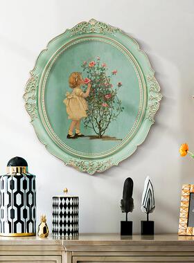 式装DY670055饰画复古卧壁画卉餐厅田园花清新欧式小法众艺术挂画