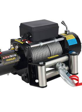厂家直销12v/24v 18000磅卡车绞盘