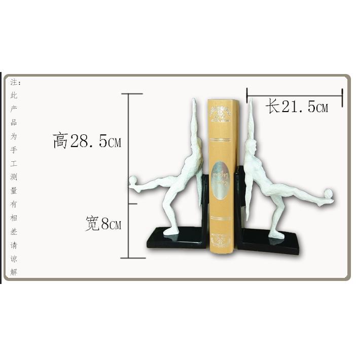 树工艺品件NB561家居饰品摆书房客厅软书装公司足球挡书脂靠装饰