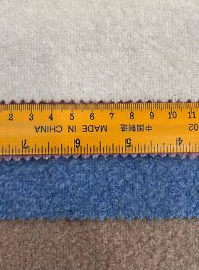 现︳70羊毛外75货0g爆米花圈圈呢染GZJ面料套大衣毛呢时尚色时装