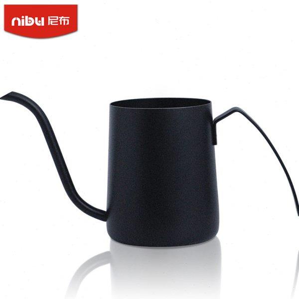 尼布手冲咖啡壶家用挂耳咖啡手冲壶304不锈钢长嘴壶煮细口壶350ml,餐饮具,咖啡壶,淘宝优惠券,粉丝福利购,淘宝优惠卷