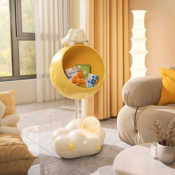 兔子落地摆件收纳客厅电视柜沙发旁创意大型家居饰品乔迁新居礼品,家居饰品,落地摆件,淘宝优惠券,粉丝福利购,淘宝优惠卷