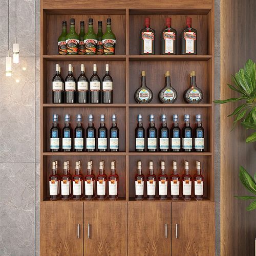 便利店烟酒展示柜烟酒店背柜酒柜产品展示架样品陈列柜台茶叶柜子