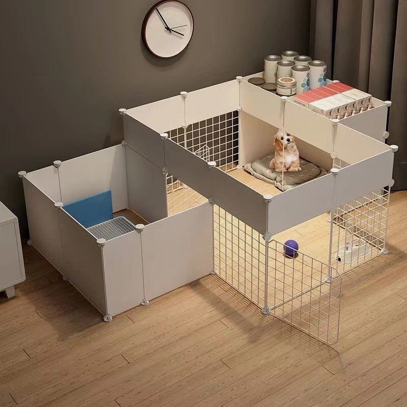 宠物围栏狗狗室内狗屋笼子中小型犬泰迪柯基隔离门防护栏栅栏狗窝
