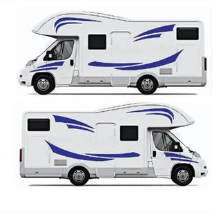 汽车车贴房车车贴个性拉花贴纸面包车mpv贴纸A1430