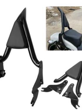 哈雷大滑翔街道滑翔路王改装1.5寸38管恨天高尖弓后靠背快拆靠背