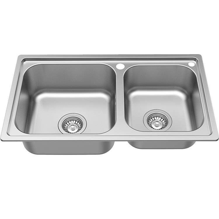 厨房小双槽SUS304不锈钢水槽洗碗盆加厚拉丝左右盆水池大双盆套餐,纺织面料/辅料/配套,纺织机械配件,淘宝优惠券,粉丝福利购,淘宝优惠卷