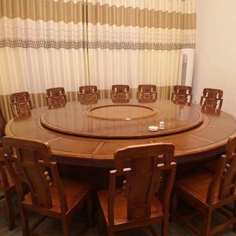 酒店餐桌电动大圆桌自动旋转转盘新中式火锅桌10人15人20人饭店餐,机械设备,其他机械设备,淘宝优惠券,粉丝福利购,淘宝优惠卷