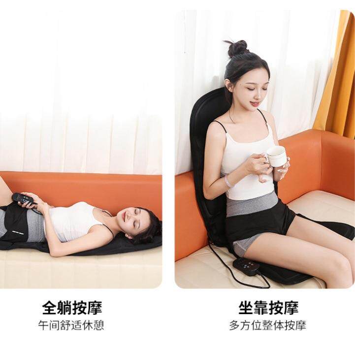 家车两用加热按摩坐垫恒温加热汽车保健坐垫缓解疲劳按摩垫厂