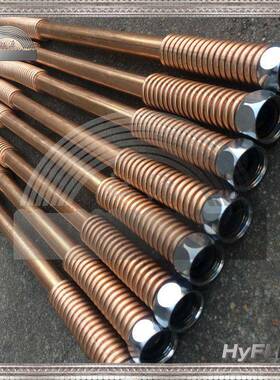 铜波纹管生产6分螺母水管覆盖黑色亚罗弗保温管保温层