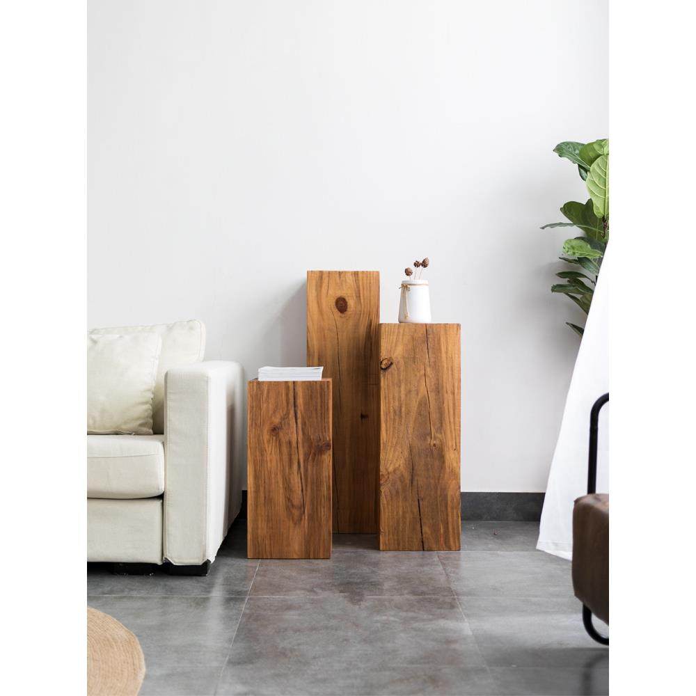 北欧客厅实木沙发边几原生态木头墩子花架创意民宿床头柜角几摆件,纺织面料/辅料/配套,纺织机械配件,淘宝优惠券,粉丝福利购,淘宝优惠卷