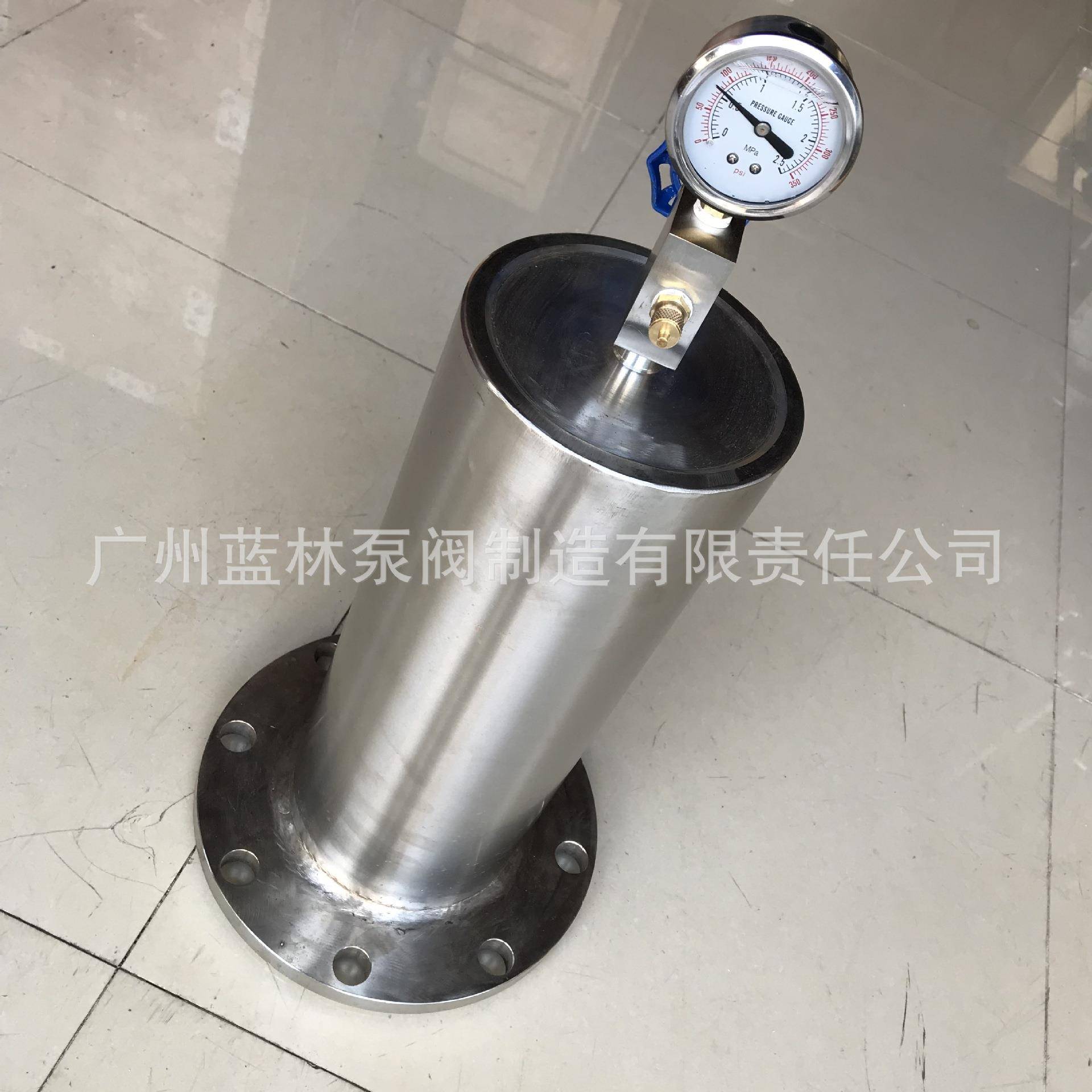 不锈钢法兰吸纳器 螺纹吸纳器 沟槽消除器 卡箍连接 304 316材质