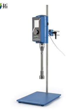 上海5VLJ叶拓YTF00数显实高浆速分散机验室剪切乳化机搅拌器匀均