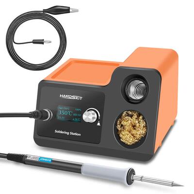 t2智能CRW自休眠关s动tm32芯机片t12维修电烙1铁焊台72w快速升温6