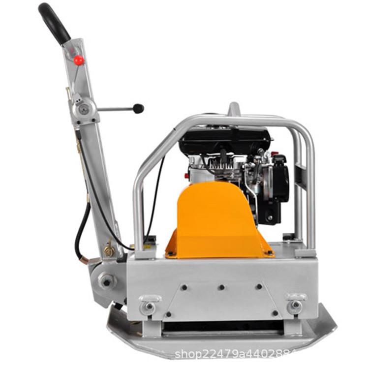 进AUU动C口双沟向平板夯HS-160槽回填地基压实振夯汽油柴油打夯机