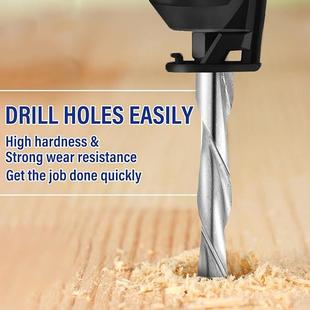 50材PEG头个1 用于木和塑料导点切割头钻直径木铣螺旋锯 8英寸钻