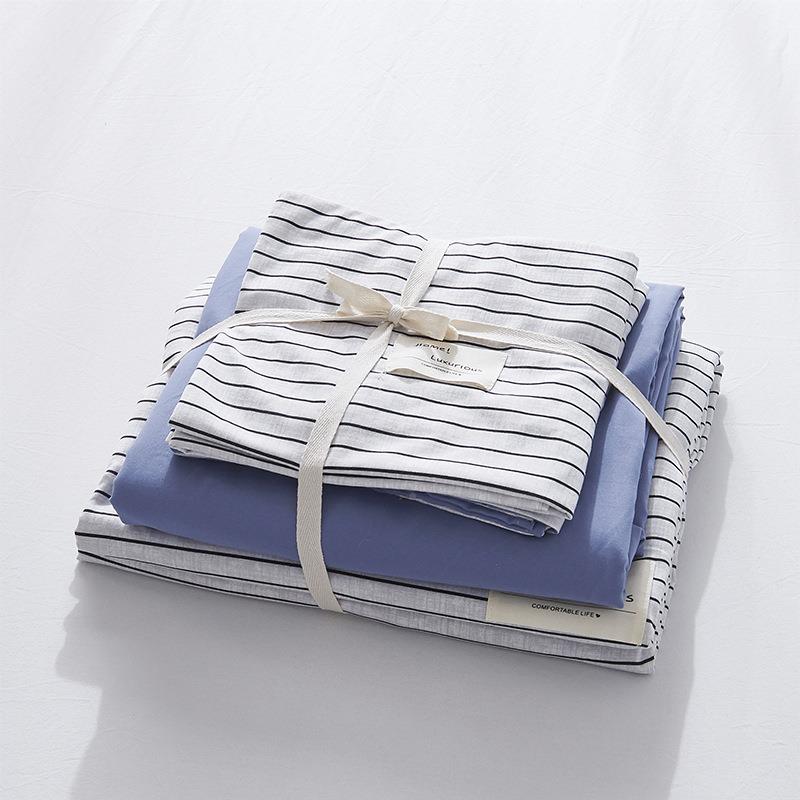 四件套棉全纯棉春季件PSY床用品床单被套夏季2学生3宿舍单人床上