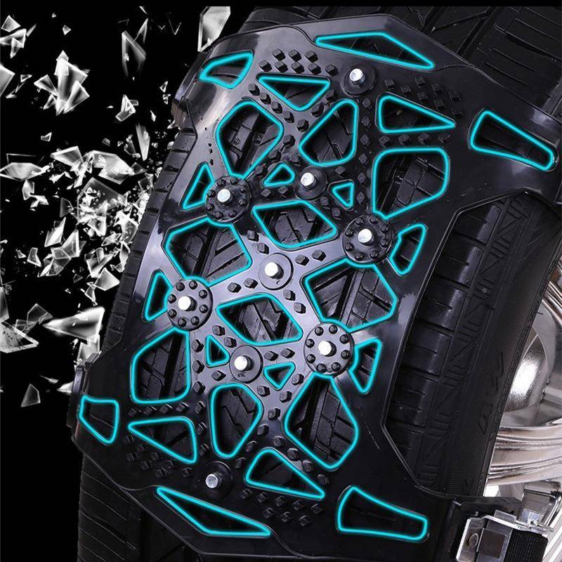 厂家TPU地聚氨酯轮胎防滑链应急雪链STPU聚氨V越野车雪地U泥地防