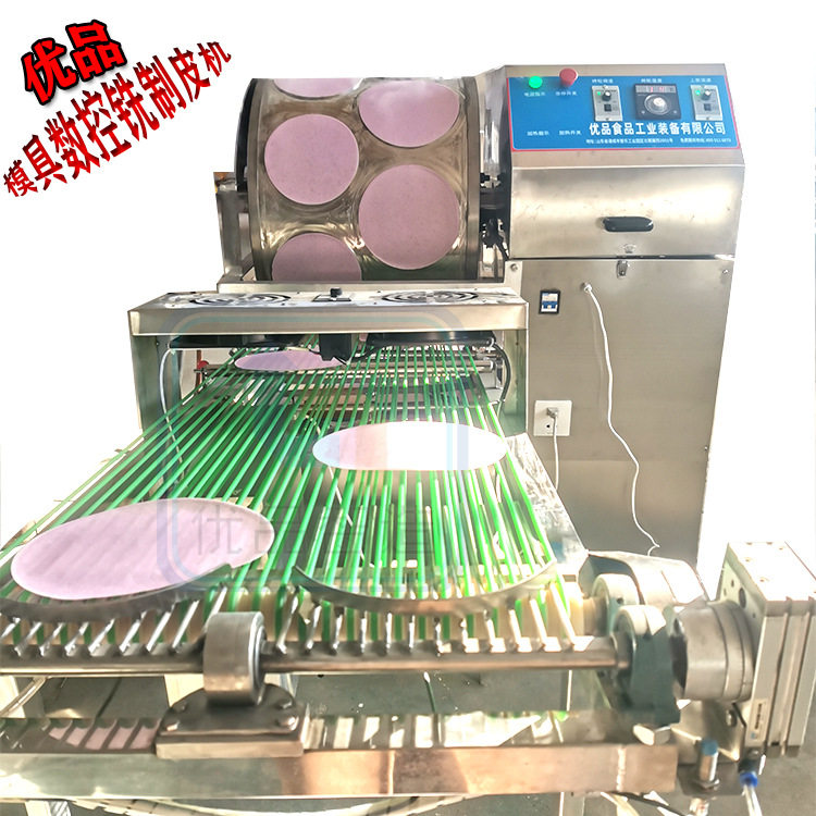 优品电磁加热自动千层蛋皮机