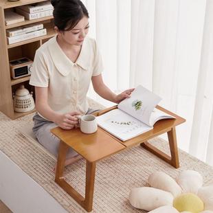 实木小宅茶几卧室床上CBK折叠小式 桌子飘窗台学习炕桌阳台日小 式