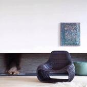 外庭院创意藤编单人椅室内MZI东南亚民宿组阳户样板房休闲藤沙光