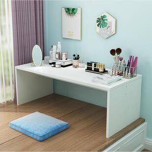 简约飘梳妆台上窗榻榻米几桌置物架小户NVZ型卧茶室化妆桌欧式矮