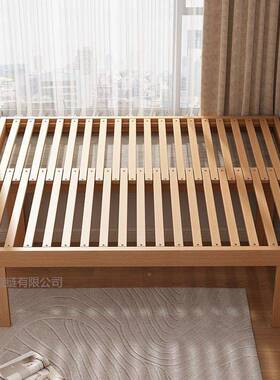 飘窗拼接16716床榉实木可抽折拉叠省沙发木床小户型空间窗台延伸