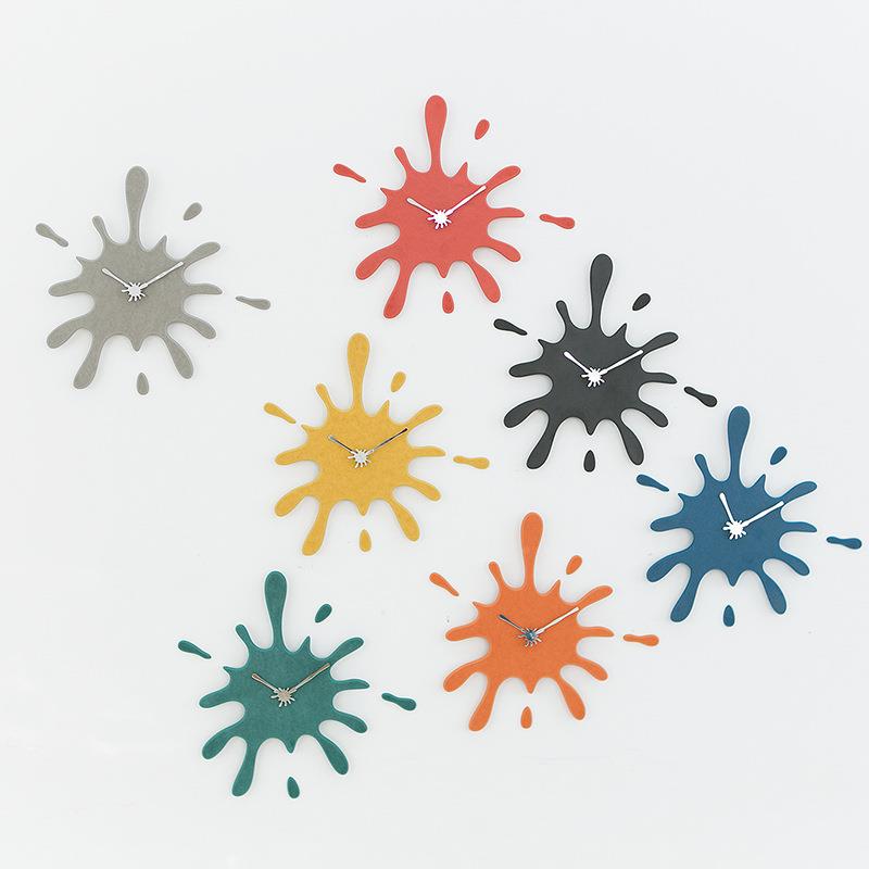 ozoom屋厅准19寸钟表钟客个性家ZYUw用静音艺术装挂饰时钟