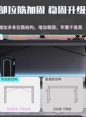 电脑桌台式习家用电桌椅室简易竞桌57012子工作台书桌学生学桌办公卧桌