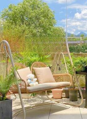 阳台室椅室内秋千YIH室外双人网红休闲秋户外吊摇篮吊床庭内千室