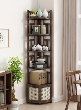 花架子厅落地式角架盆置客物架植物架摆放架展75117示花架转家用角柜