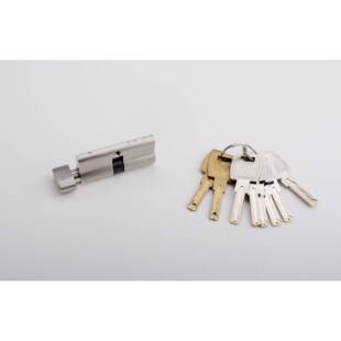 双面叶片超C级锁芯防盗门锁芯，单头加长室内，防锡纸直销