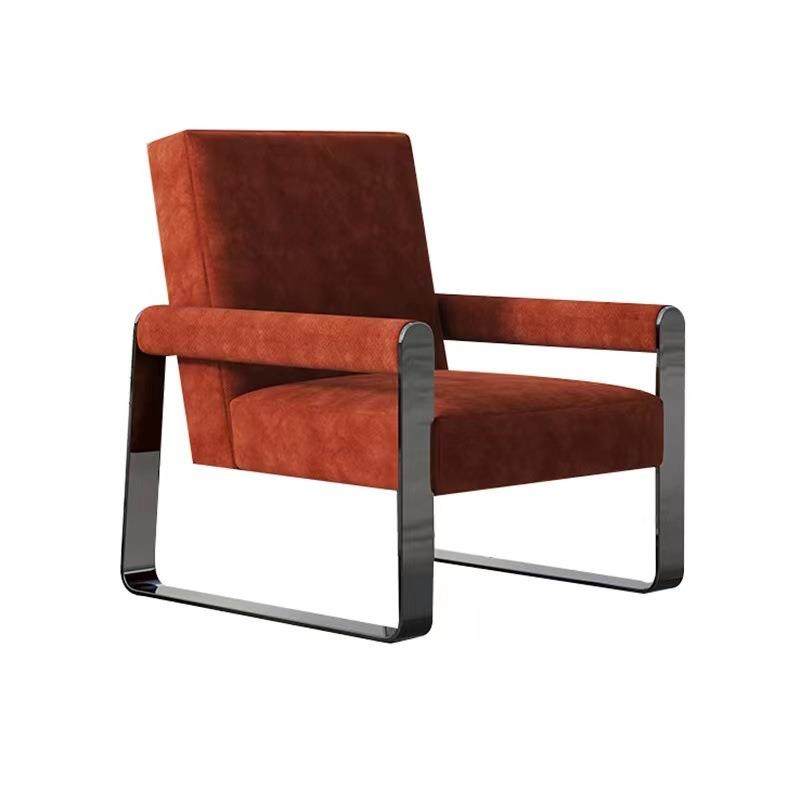 意式极简轻奢不锈钢扶手单人沙发布艺编织扶手沙发椅设计师配套椅,纺织面料/辅料/配套,纺织机械配件,淘宝优惠券,粉丝福利购,淘宝优惠卷