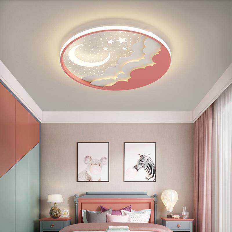 儿童卧室LED吸顶灯云层全光谱护眼圆月亮星星少女孩公主房间灯具,机械设备,其他机械设备,淘宝优惠券,粉丝福利购,淘宝优惠卷