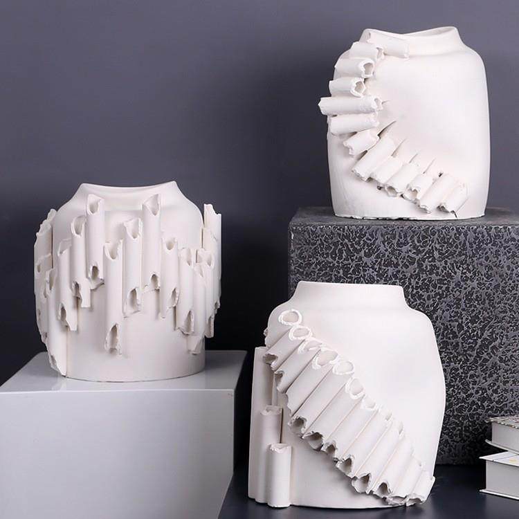 创意艺术陶瓷大口径花盆容器异形栽花瓶摆件干花插花器陶瓷工艺品,纺织面料/辅料/配套,纺织机械配件,淘宝优惠券,粉丝福利购,淘宝优惠卷