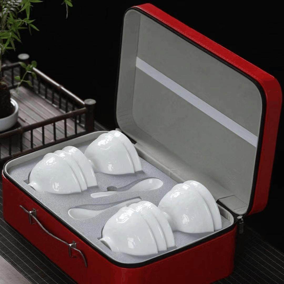 德化羊脂玉白瓷陶瓷耐高温不烫手精致中式浮雕家用米饭汤碗餐具,机械设备,其他机械设备,淘宝优惠券,粉丝福利购,淘宝优惠卷