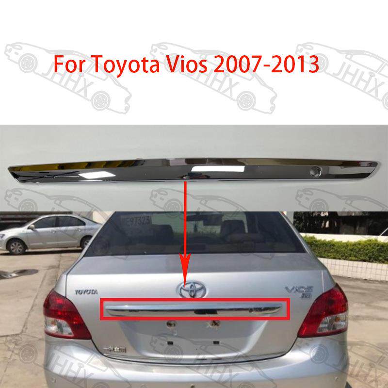 VIOS威驰200820092010-2013尾箱饰条行李箱电镀条后盖电镀亮条