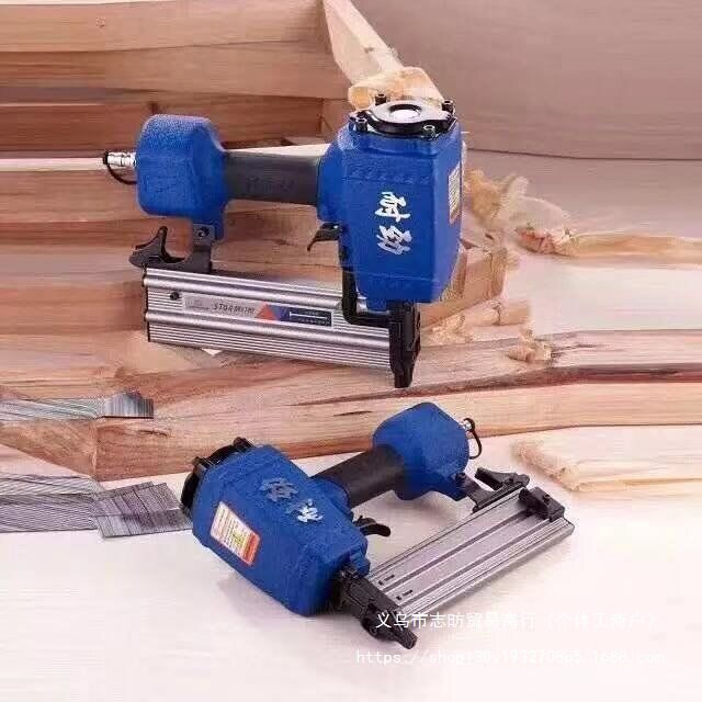 耐劲气动打钉器30/50直钉枪 汽动38/64钢丁抢 1013/422码订U型枪