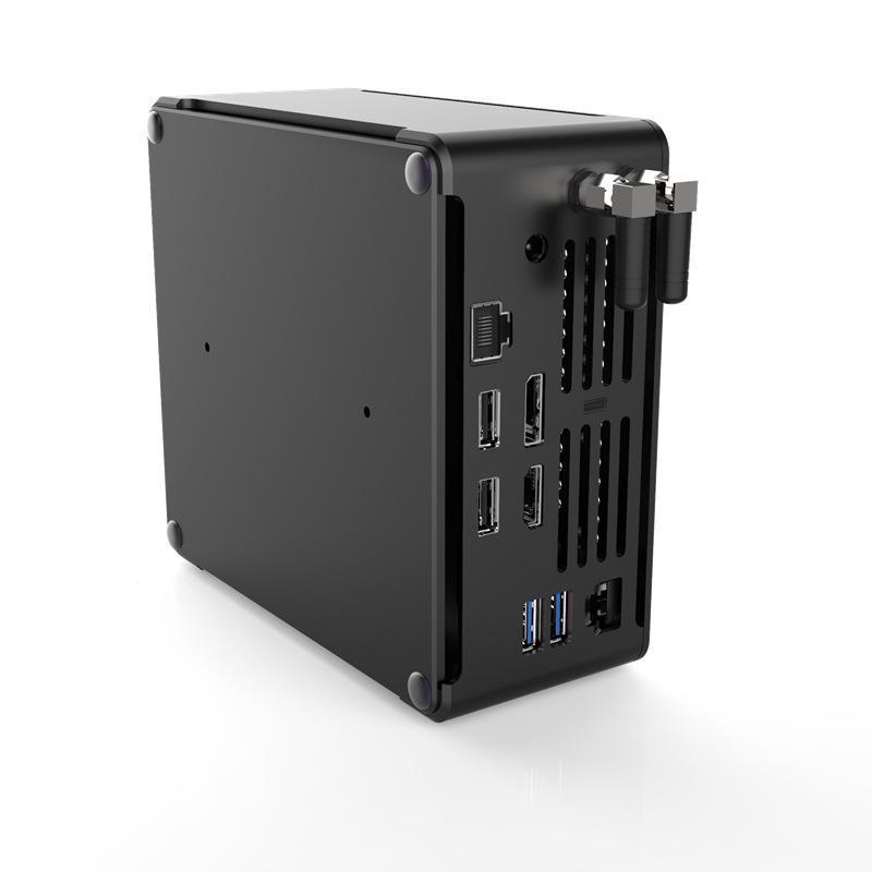 电厂家直销S210H工控迷你电脑小微主i9-10980HK型工业迷你主机机