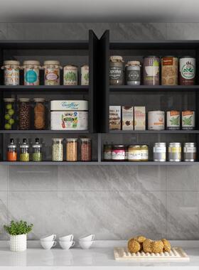 铝柜金吊柜墙壁柜厨合房吊柜墙49006上储物阳台卫生间实木吊柜收