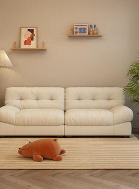 现代厅云朵客沙发床小户型用可折叠多功能租屋羽两绒84701三人位