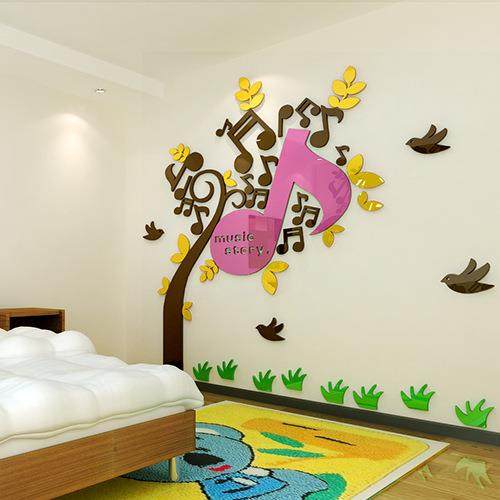 音音符树立体亚克力墙贴装客厅卧无品牌/室儿饰贴纸教室幼儿园乐,饰品/流行首饰/时尚饰品新,DIY配件,淘宝优惠券,粉丝福利购,淘宝优惠卷