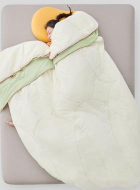 躺岛冬被二合一母组合子被芯加厚保暖人63131被子春秋被单人冬被