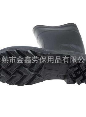 钢防砸刺防穿36563双雨靴耐耐酸碱油耐磨雨靴