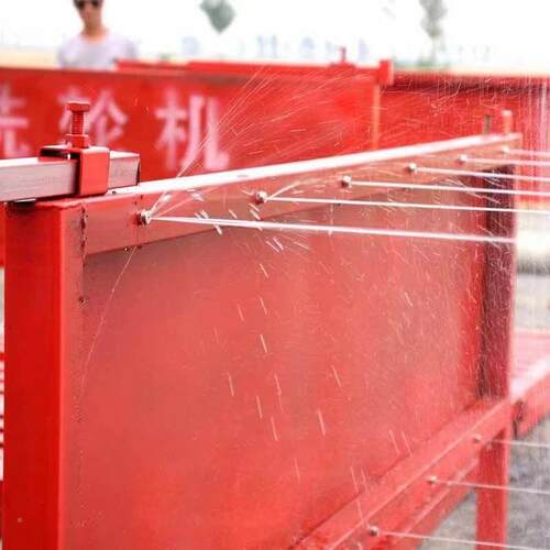 全自动建筑工地洗轮机程车台洗洗无品牌/车机免工基础封闭式冲洗